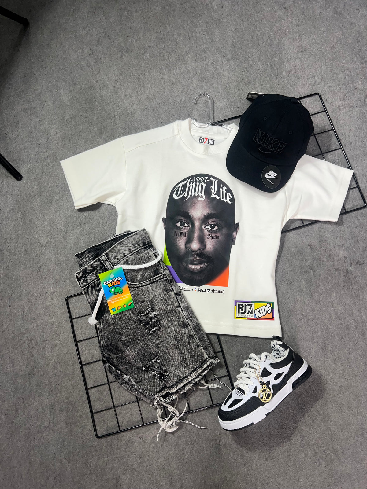 Camisa RJ7 Tupac kids