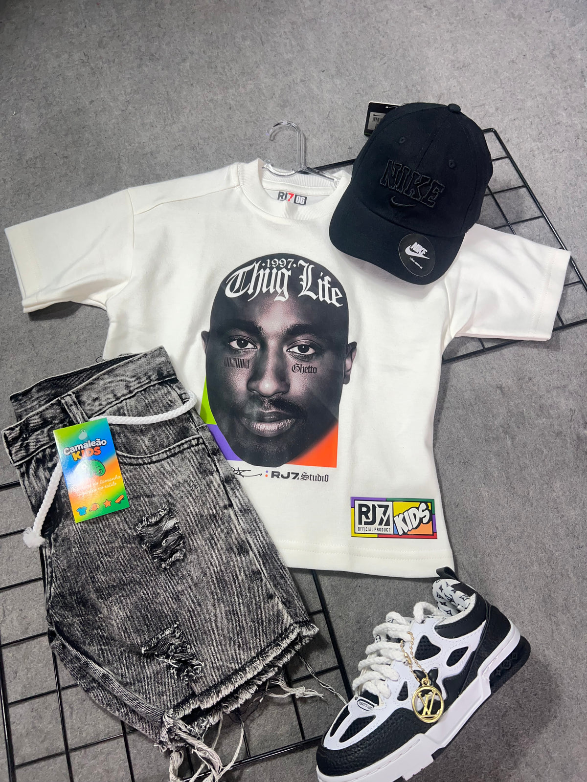 Camisa RJ7 Tupac kids