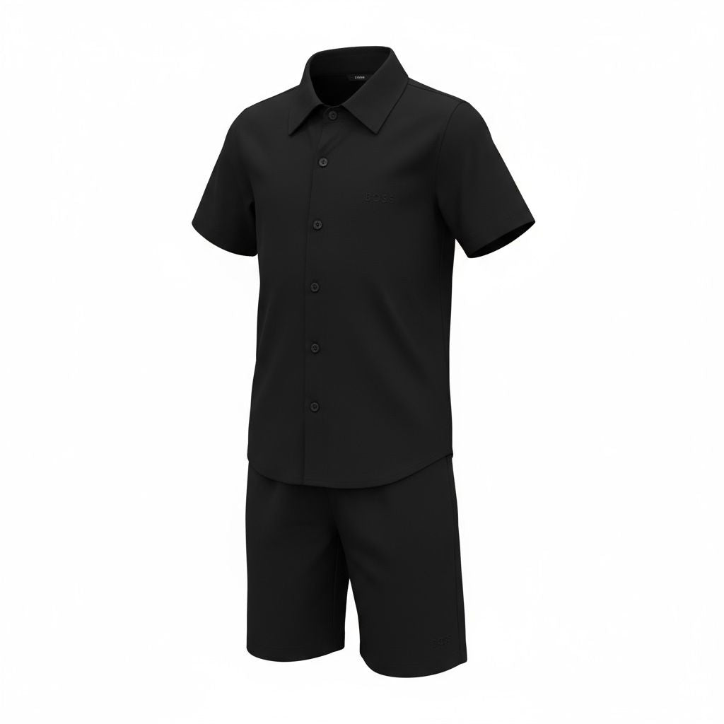 Conjunto Hugo Boss infantil Linho